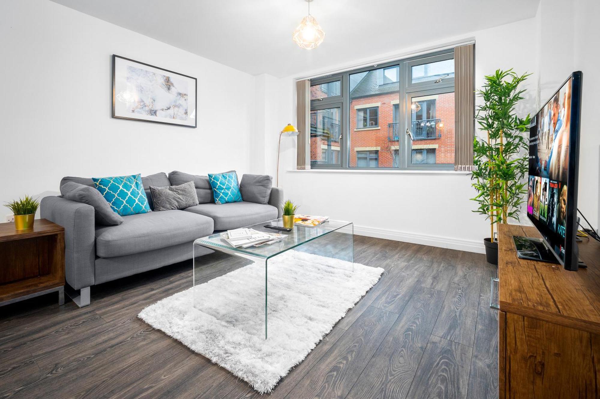 New Luxe Apartment - Secure Parking - Birmingham City Centre - Netflix - Wifi - Top Rated - 54M Zewnętrze zdjęcie